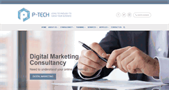 Desktop Screenshot of p-tech.org.uk